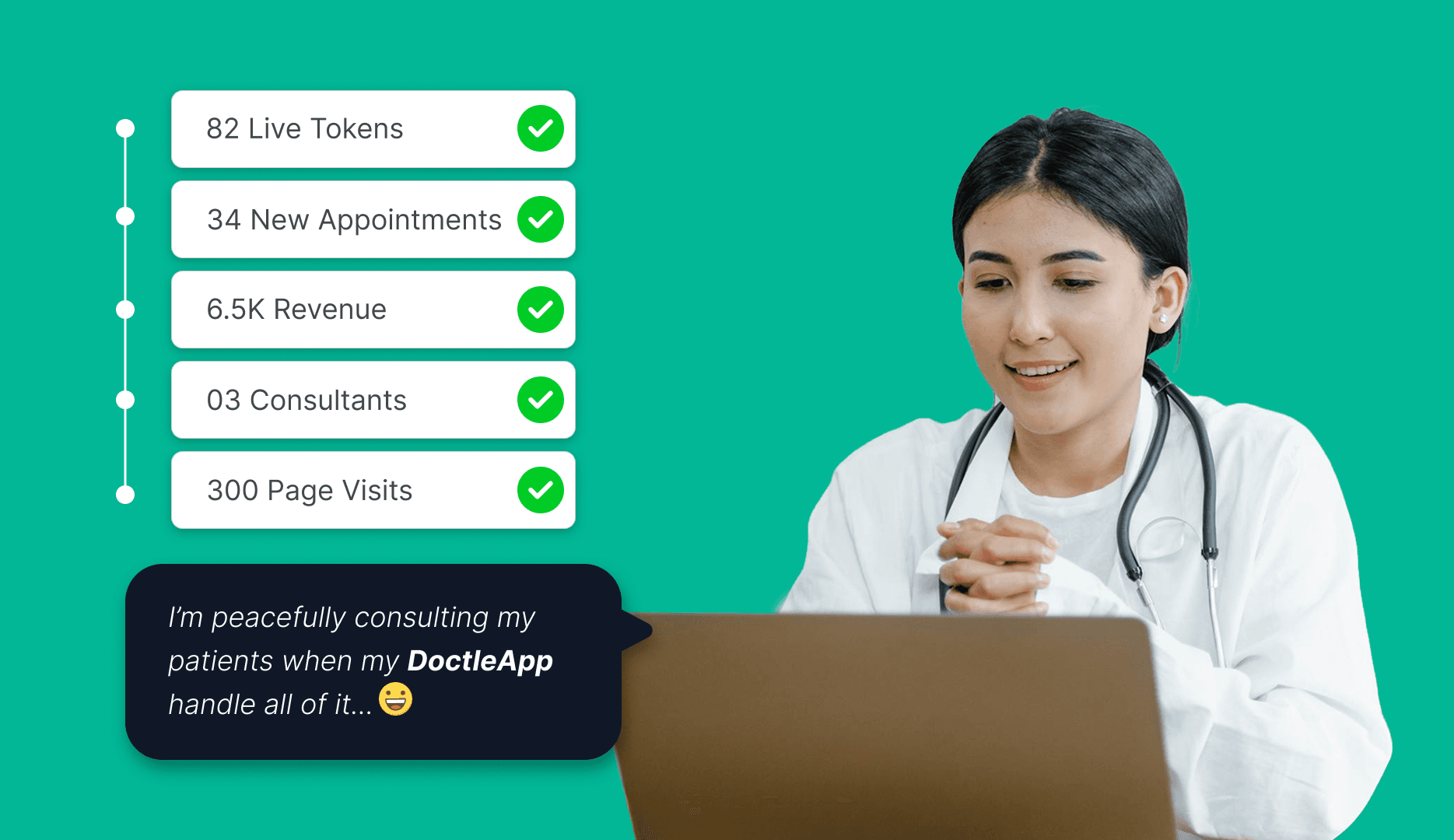 Doctle dashboard